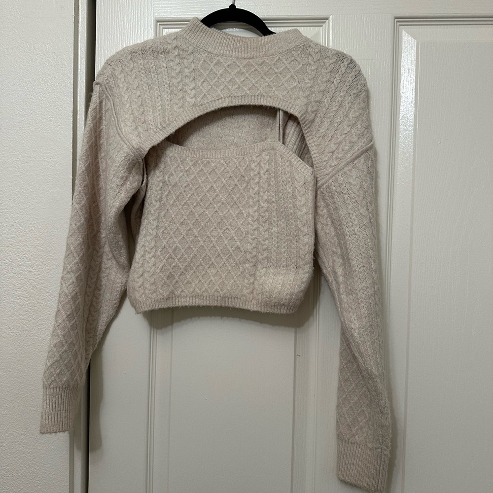 House of Harlow Two Piece Sweater